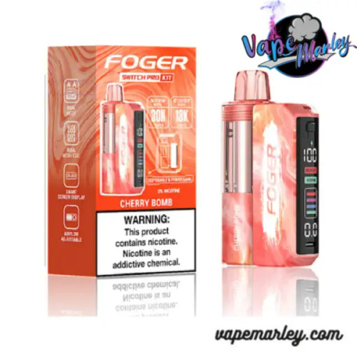 Cherry Bomb Foger Switch Pro 30K Puffs Disposable Vape Kit
