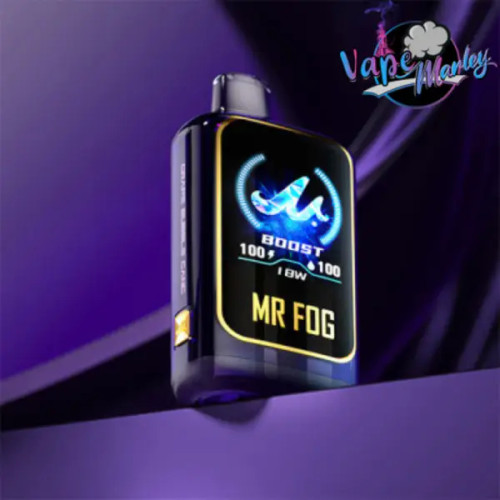 Grape Bubble Mr Fog Nova 36K Puffs Zero Nicotine ( Turbo)