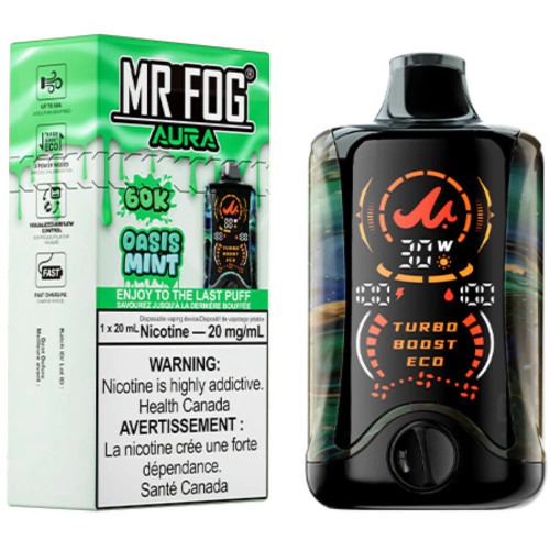 Mr Fog Aura 60K Oasis Mint
