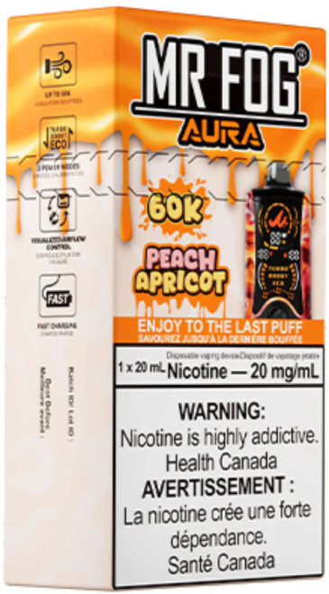 MR FOG AURA 60K Disposable Vape - Peach Apricot