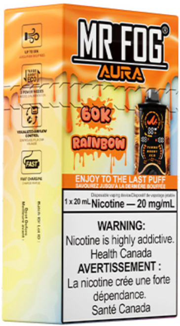 MR FOG AURA 60K Disposable Vape - Rainbow