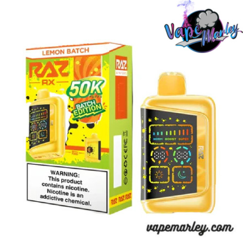 Lemon Batch Raz RX 50K Puffs Batch Edition