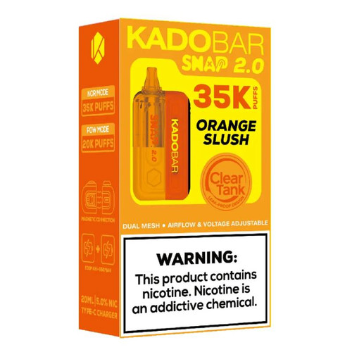 Orange Slush - Kado Bar Snap 2.0 35K Puffs Disposable Kits