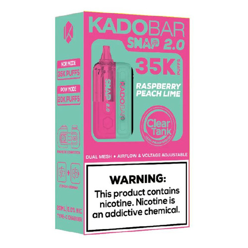 Raspberry Peach Lime Kado Bar Snap 2.0