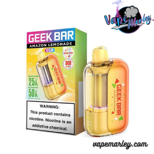 Amazon Lemonade Geek Bar CLR 50K Puffs Disposable Vape