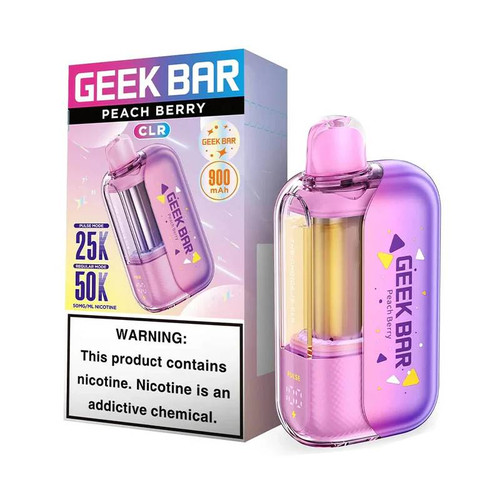Peach Berry Geek Bar CLR