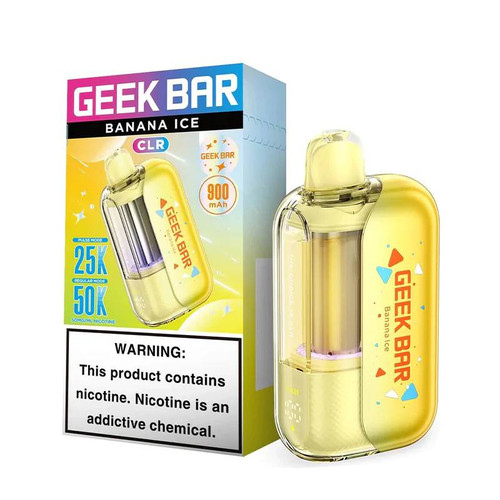 Banana Ice - Geek Bar CLR 50K Disposable