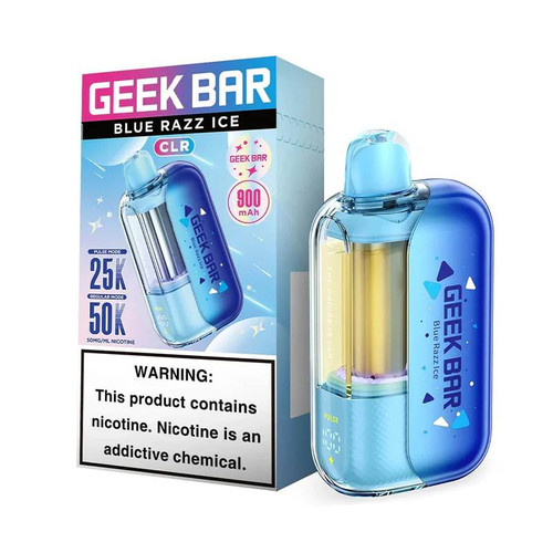 Blue Razz Ice - Geek Bar CLR 50K Disposable