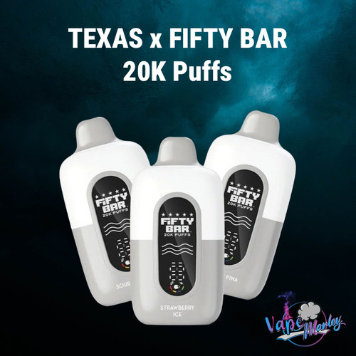 Texas X Fifty Bar 20k Puffs Disposable Vape