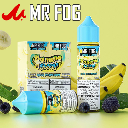 Mr Fog E-Liquid Banana Steezy Series - 60ml