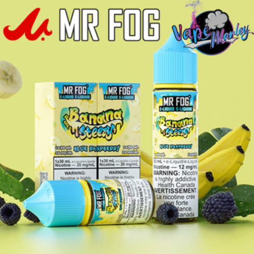 Mr Fog Banana Steezy Series E Liquid Vape - 60mL