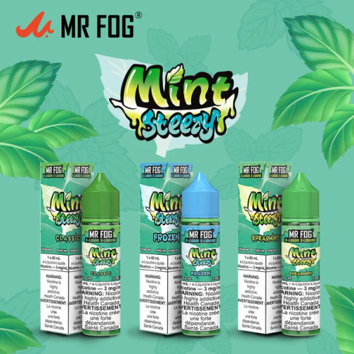 Mr Fog E-Liquid Mint Steezy Series - 60ml