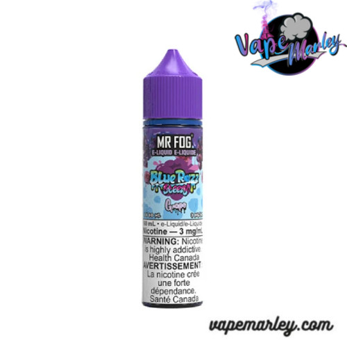 Grape - Mr Fog E-Liquid Blue Razz Steezy Series - 60ml
