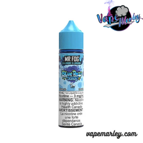 Ice Mr Fog Blue Razz Steezy Series E Liquid Vape - 60mL