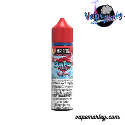 Very Cherry Mr Fog Blue Razz Steezy Series E Liquid Vape - 60mL