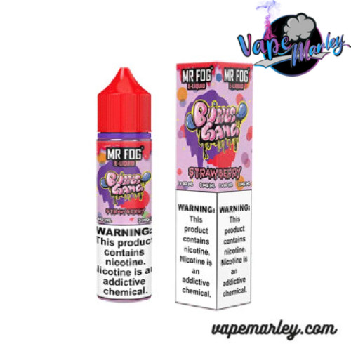 Strawberry Mr Fog Bubble Gang