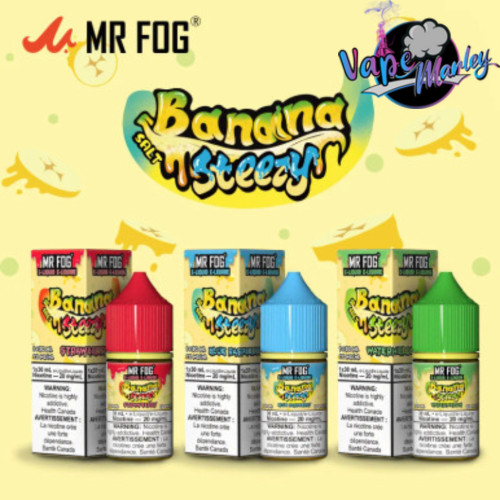 Mr Fog Salt E-Liquid Banana Steezy - 30ml