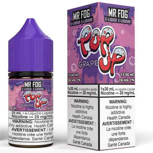 Grape – Mr Fog Pop Up Salt E-Liquid – 30ml