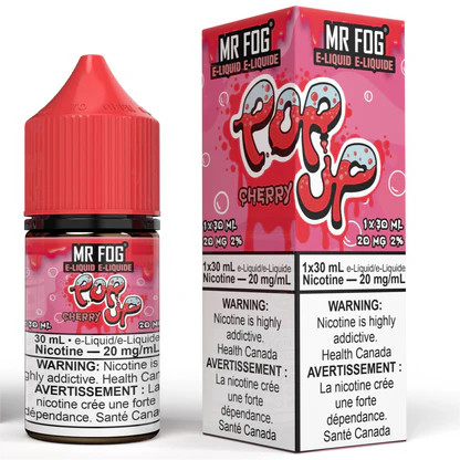 Cherry – Mr Fog Pop Up Salt E-Liquid – 30ml