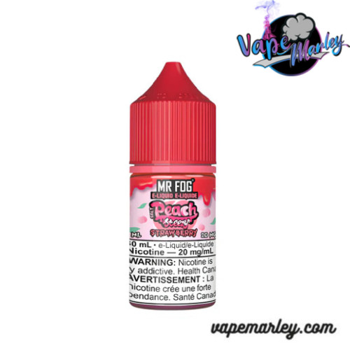 Strawberry – Mr Fog Peach Steezy Salt E-Liquid – 30ml