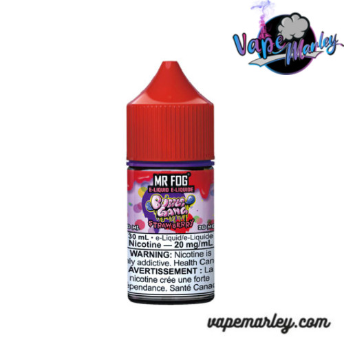 Strawberry – Mr Fog Bubble Gang Salt E-Liquid – 30ml