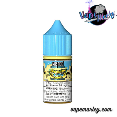 Blue Raspberry – Mr Fog Banana Steezy Salt E-Liquid – 30ml