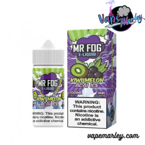 Kiwi Melon Acai Ice - Mr Fog Synthetic E-Liquid -100ML