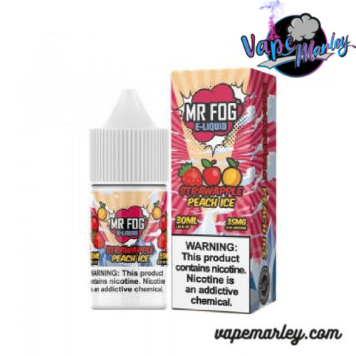 Strawapple Peach Mr Fog Synthetic E Liquid