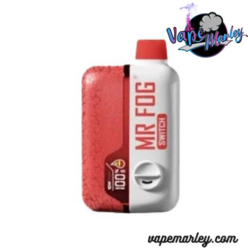 Strawberry Berry Mr Fog Switch Zero Nicotine 15K Puffs Disposable Vape