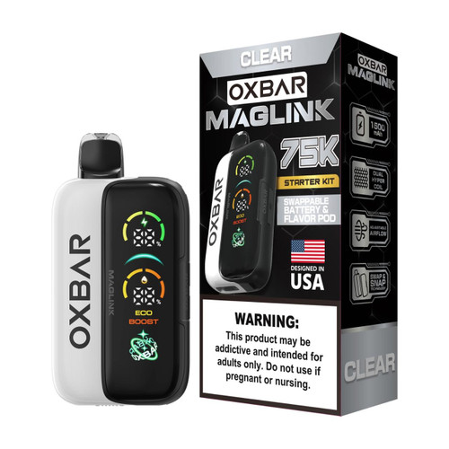 Clear Oxbar Maglink Nixodine Kit