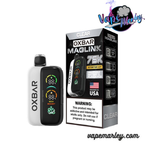 Clear Oxbar Maglink Nixodine Kit