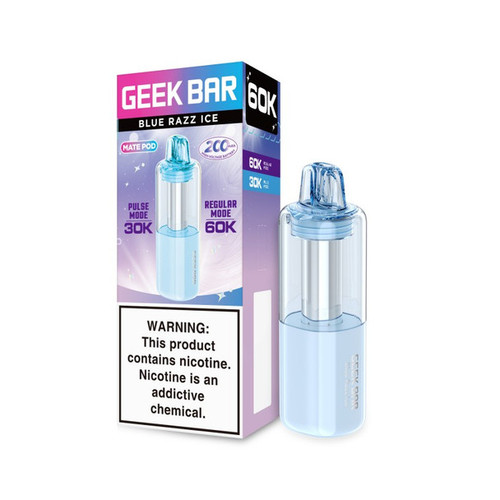 Blue Razz Ice Geek Bar Mate Pod