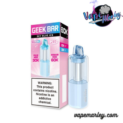 Sky Blue Ice Geek Bar Mate Pod