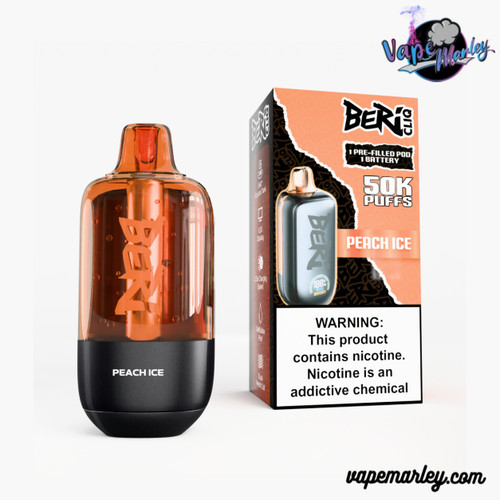 Peach Ice Beri Cliq Disposable Kit - 50k Puffs