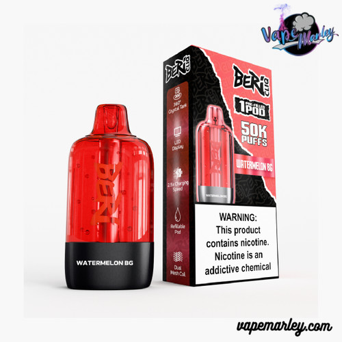Watermelon BG Beri Cliq 50K Puff Disposable Pod Only
