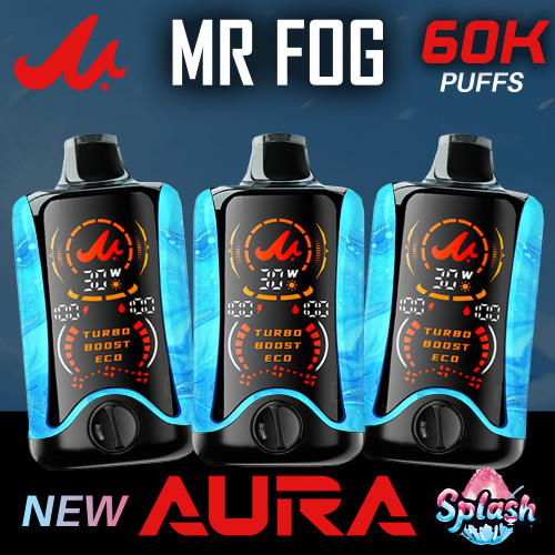 MR Fog Aura Splash 60,000 Puffs Disposable Vape