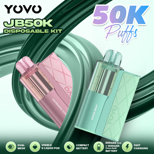 YOVO JB50K Puff Disposable Kits