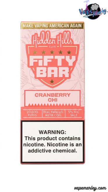 Cranberry Chi Hidden Hills X Fifty Bar