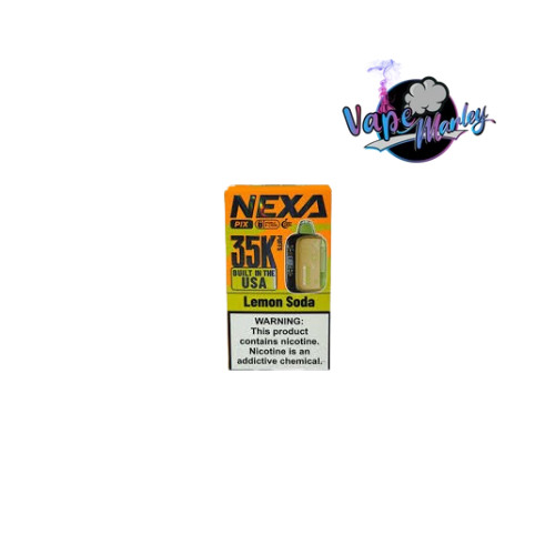 Lemon Soda Nexa Pix 35K Puffs Disposable Vape