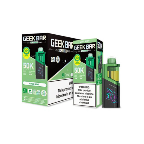 Cool Mint Geek Bar Clio Platinum