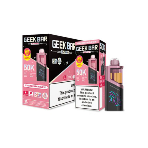 Strawberry B Brust Geek Bar Clio Platinum