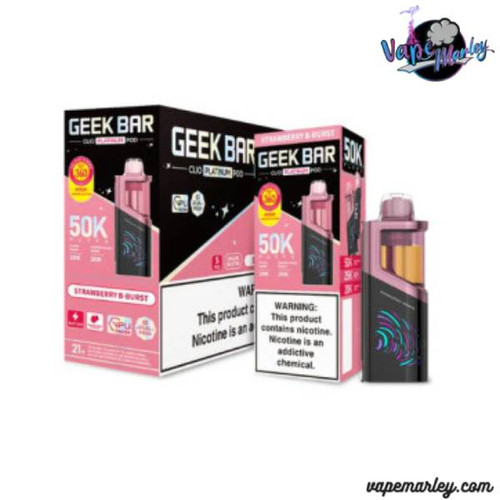 Strawberry B Brust Geek Bar Clio Platinum