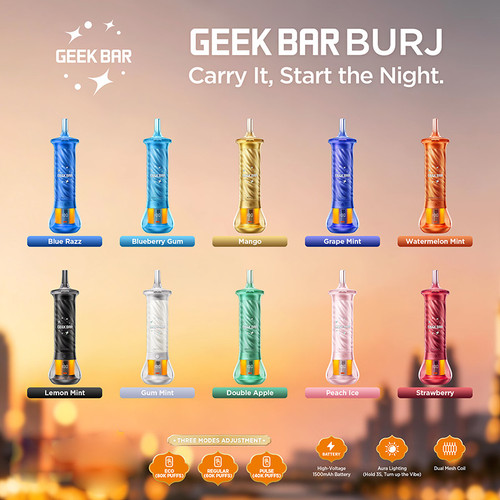 Geek Bar Burj 80k Disposable E-Hookah