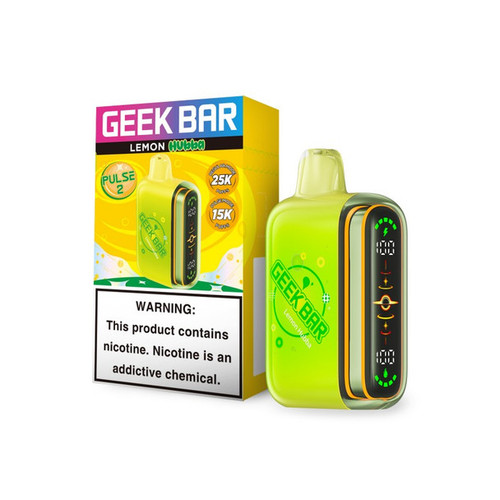 LEMON HUBBA Geek Bar Pulse 2 Hubba Edition