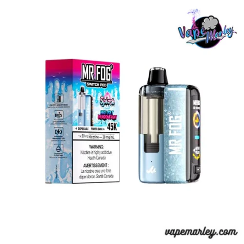 Red Volt Dragon (Splash Edition) – Mr Fog Switch 45000 Puffs Disposable Vape – Pod Kit