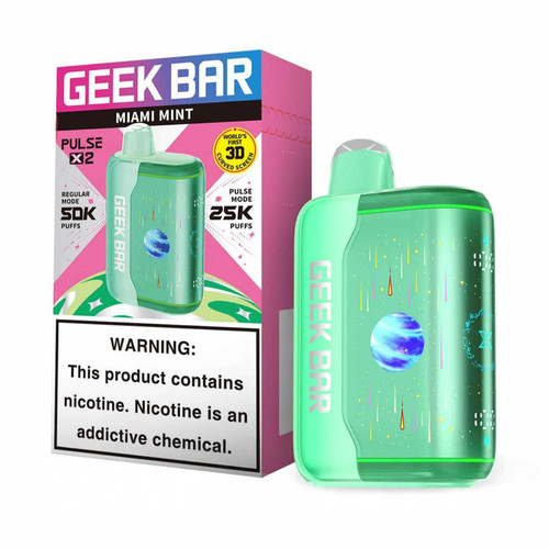 Miami Mint Geek Bar Pulse X 2