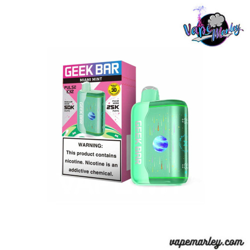 Miami Mint Geek Bar Pulse X 2