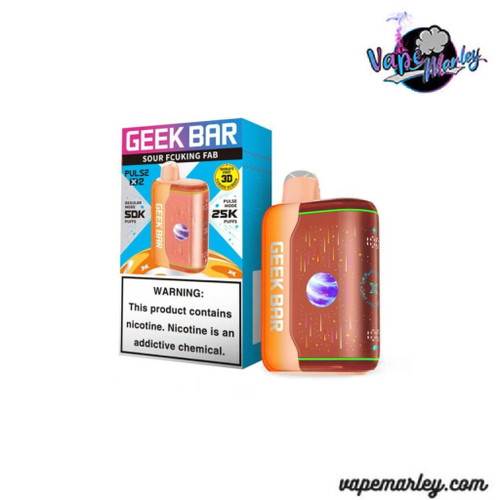 Sour Fcuking Fab Geek Bar Pulse X 2