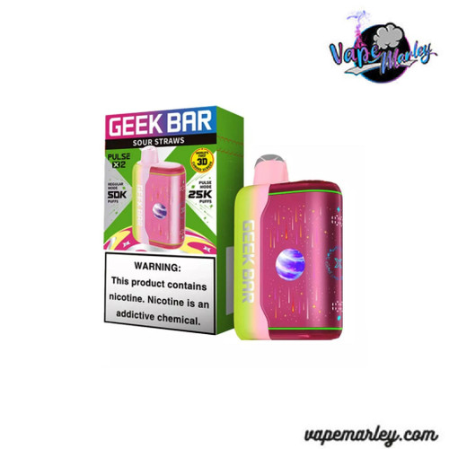 Sour Straws Geek Bar Pulse X 2