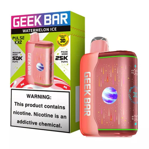 Watermelon Ice Geek Bar Pulse X 2